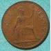 1 пенни 1965 год Великобритания one penny Елизавета II