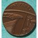 Игровая монета 1 penny 2011 Learning Resourses Великобритания пластик