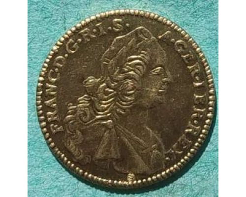 Жетон копия монеты Tu Domine Spes Mea 1752