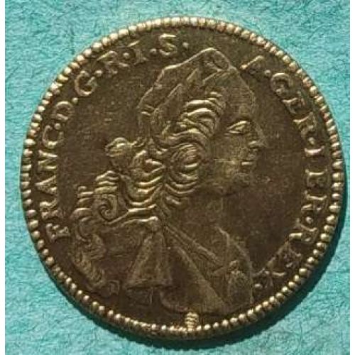 Жетон копия монеты Tu Domine Spes Mea 1752