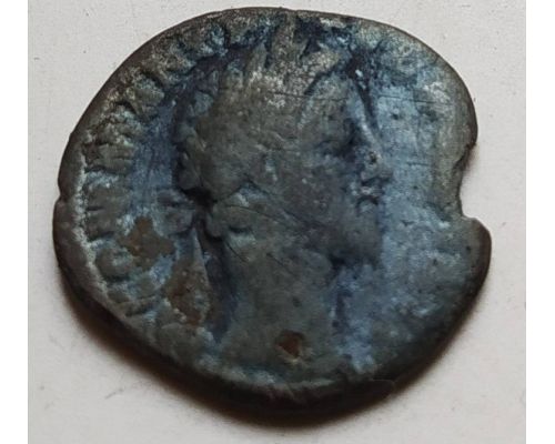 Денарий лимесный Антонин Пий Древний Рим (138 - 161 гг. н.е.) (4)