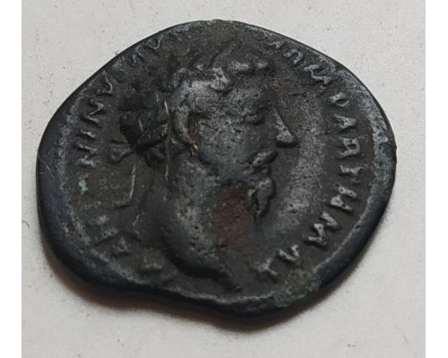 Денарий лимесный Антонин Пий Древний Рим (138 - 161 гг. н.е.) (21)
