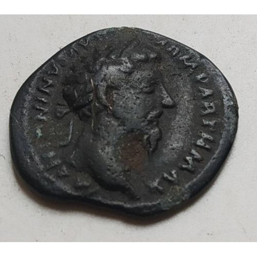 Денарий лимесный Антонин Пий Древний Рим (138 - 161 гг. н.е.) (21)