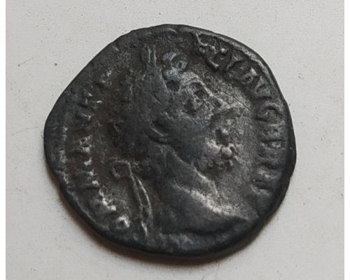 Денарий лимесный Антонин Пий Древний Рим (138 - 161 гг. н.е.) (23)