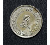 5 центов 1976 год Сингапур