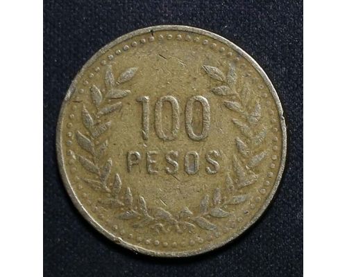 100 песо 1993 год Колумбия
