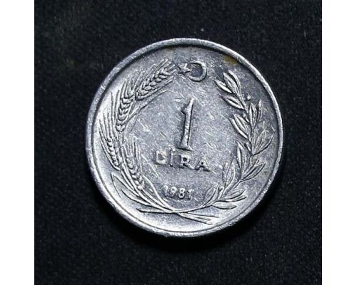 1 лира 1981 год Турция