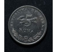 5 кун 1997 год Хорватия Медведь