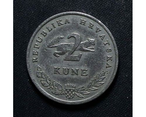 2 куны 1993 год Хорватия Тунец