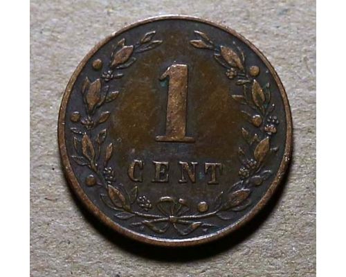 1 цент 1883 год Нидерланды