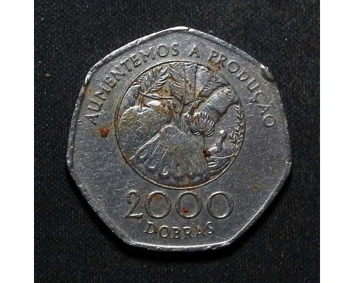 2000 добр 1997 год Сан-Томе и Принсипи №2 Состояние VF