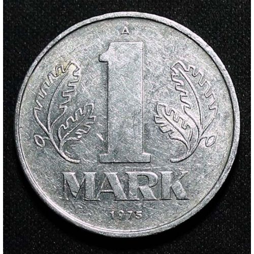 1 марка 1975 год Германия ГДР