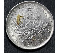 5 франков 1971 год Франция
