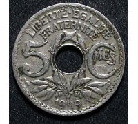 5 сантимов 1919 года Франция (сентим)
