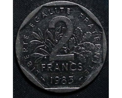 2 франка 1983 год Франция