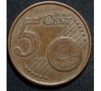 5 евроцентов 2002 год Италия