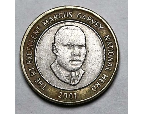 20 долларов 2001 год Ямайка 
