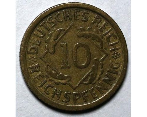 10 рейхспфеннигов 1935 A Германия Третий Рейх
