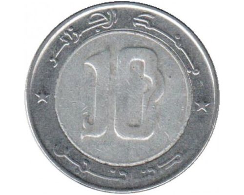 10 динаров 2007 год Алжир