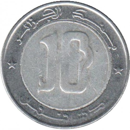 10 динаров 2007 год Алжир