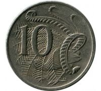 10 центов 1983 год Австралия