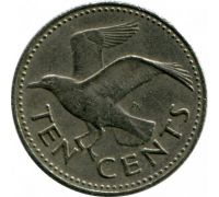 10 центов 1980 Барбадос