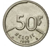 50 франков (1987-89) год Бельгия Belgie