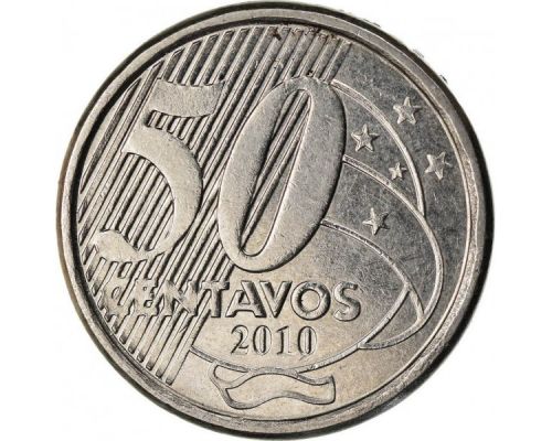 50 сентаво 2010 год Бразилия