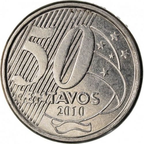 50 сентаво 2010 год Бразилия