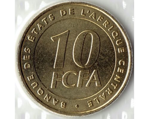 10 франков 2006 год Центральная Африка (BEAC)