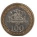 100 песо 2018 год Чили Индеец Мапуче