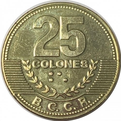 25 колон 2017 год Коста-Рика