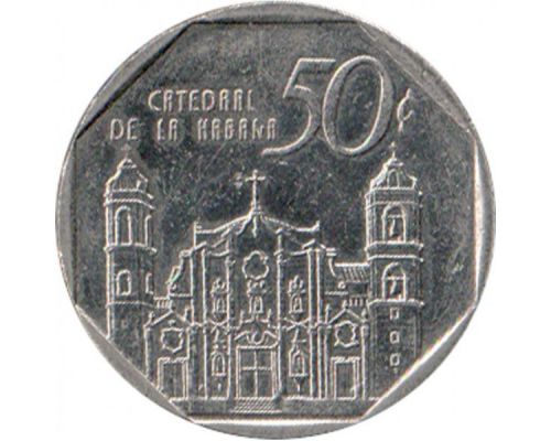50 сентаво 2016 год Куба