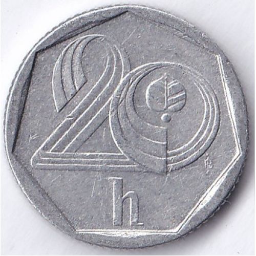 20 геллеров 1994 год Чехия