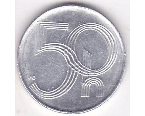 50 геллеров 1996 год Чехия