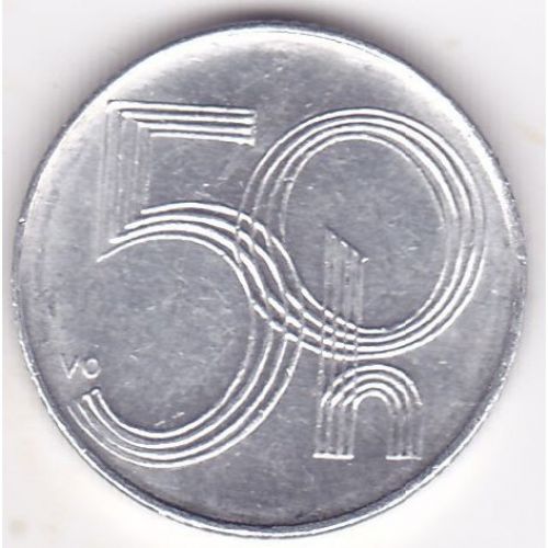 50 геллеров 1996 год Чехия