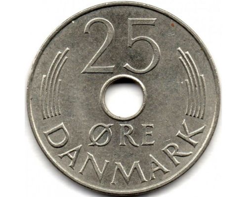 25 эре 1976 года Дания