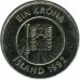 1 крона 1992 год Исландия Треска