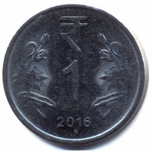 1 рупия 2016 год Индия