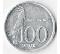 100 рупий 1999 год Индонезия Какаду