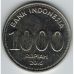1000 рупий 2016 год Индонезия