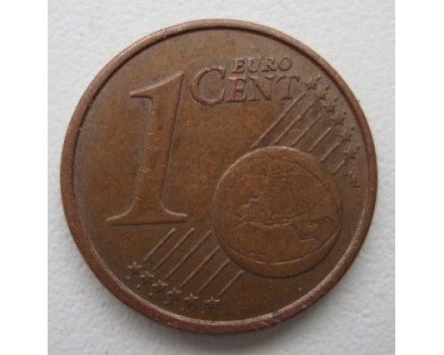 1 евроцент 2002 год Италия