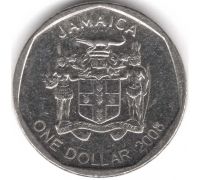 1 доллар 2008 год Ямайка