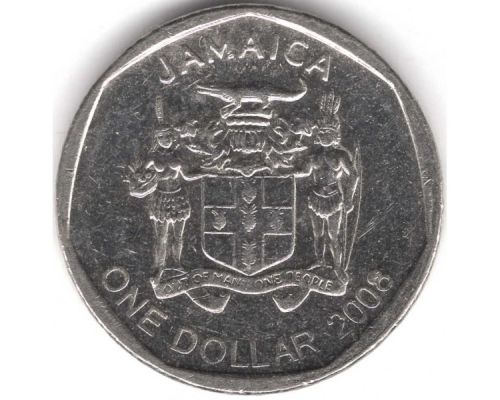 1 доллар 2008 год Ямайка