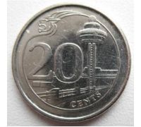 20 центов 2013 год Сингапур