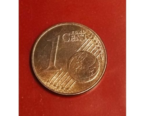 1 евроцент 2018 год Словакия