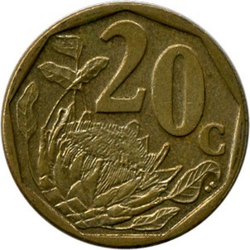 20 центов 2009 год ЮАР