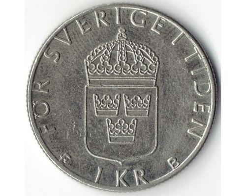 1 крона 1999 год Швеция