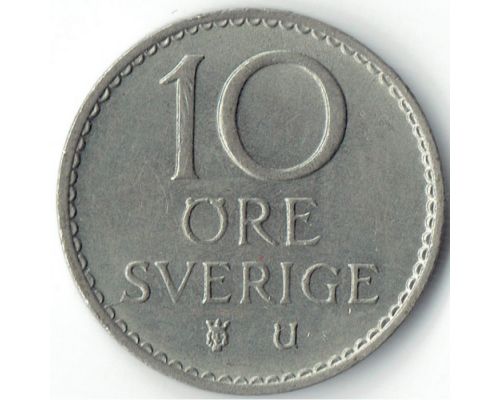 10 эре 1967 год Швеция