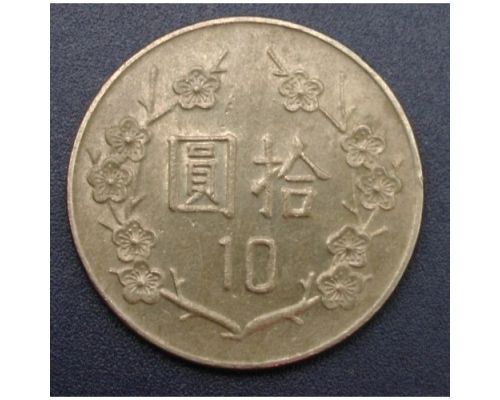 10 долларов 2008 год Тайвань